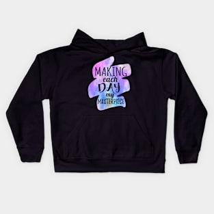 Live each day. Kids Hoodie